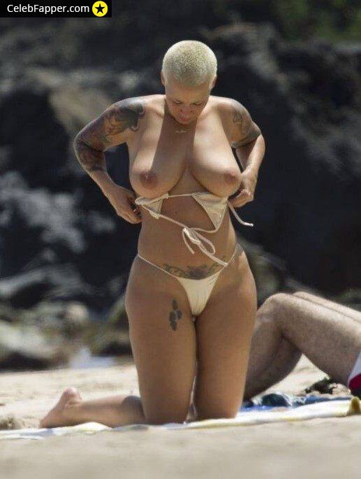 amber rose fap tits boobs nude naked nipples